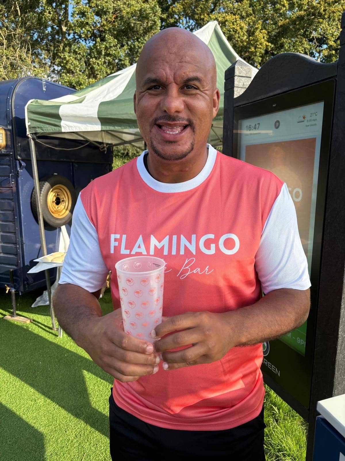 UK manufactured festival bar cups