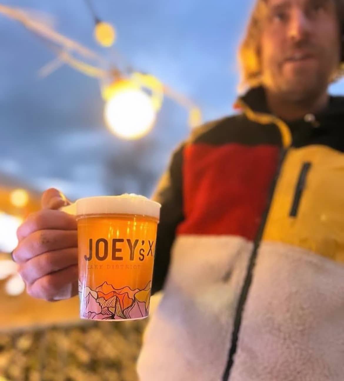 Durable reusable pint glasses for festivals