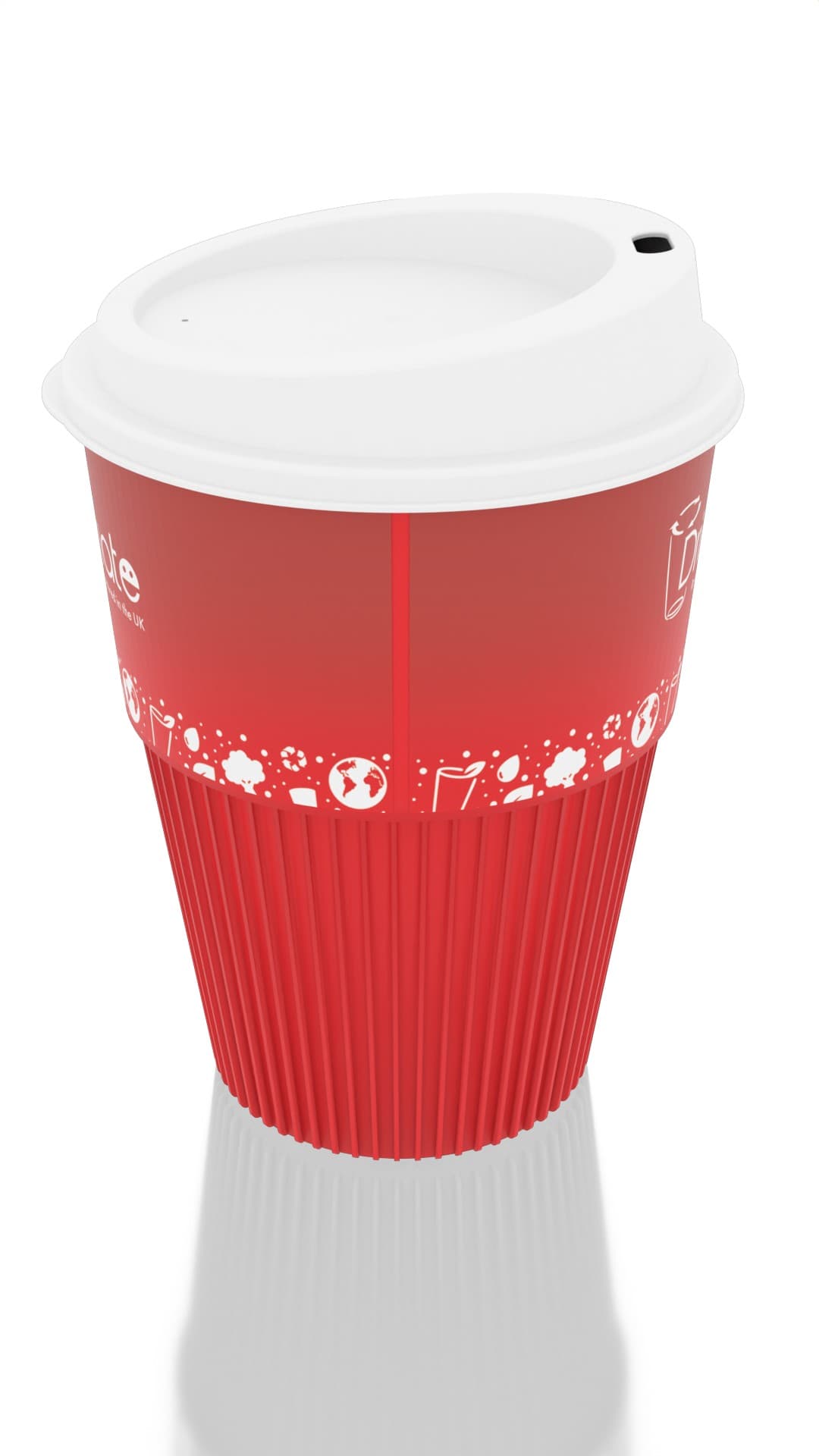 Full-Colour Reusable Hot Drinks Cup