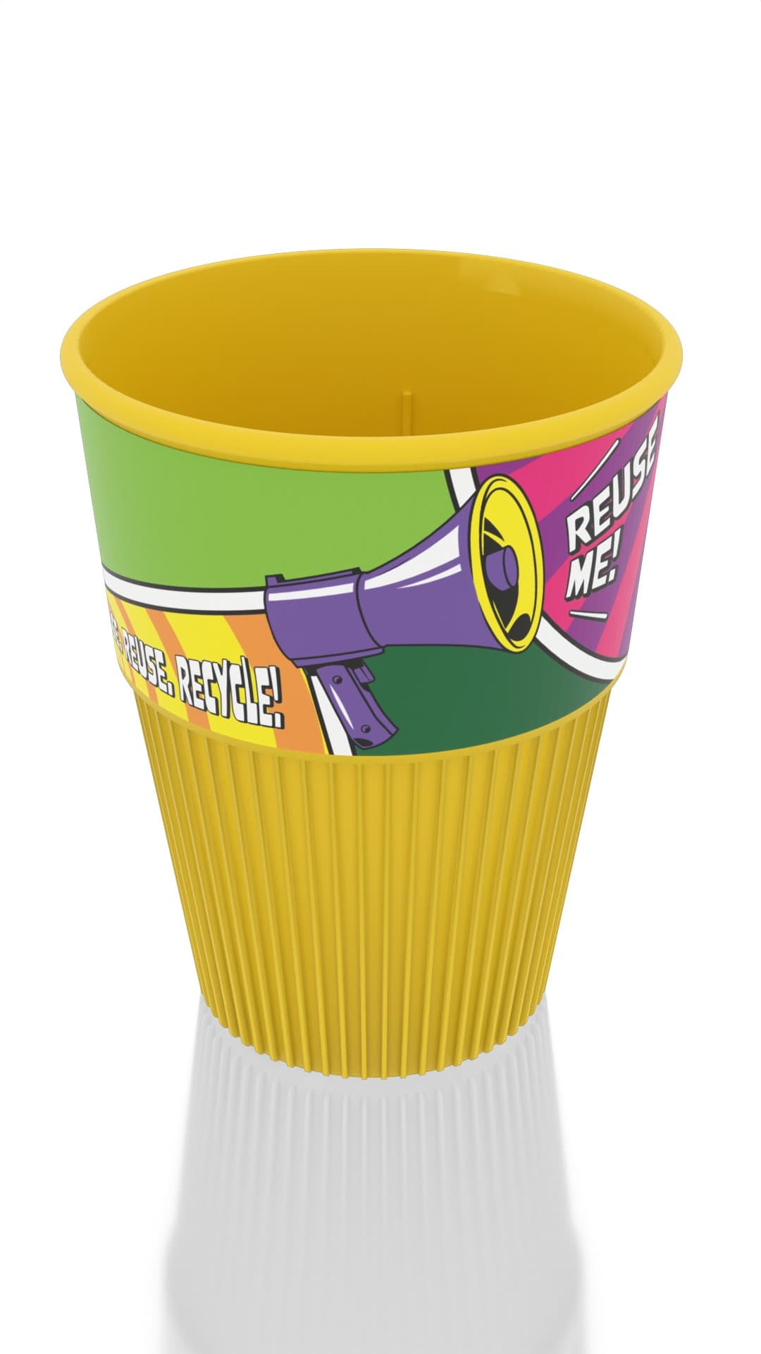 Full-Colour Reusable Hot Drinks Cup