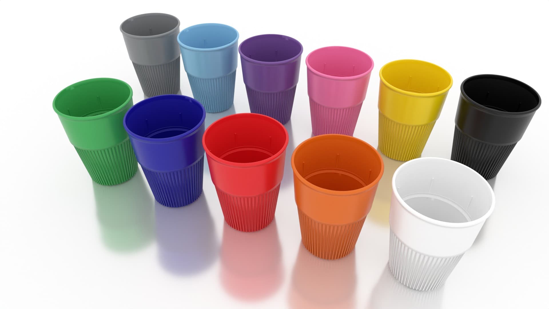 Full-Colour Reusable Hot Drinks Cup