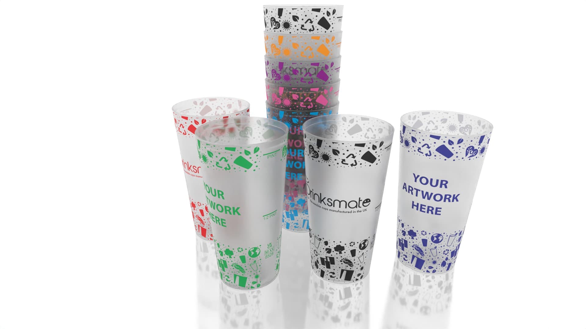 Pint To Line Single Colour