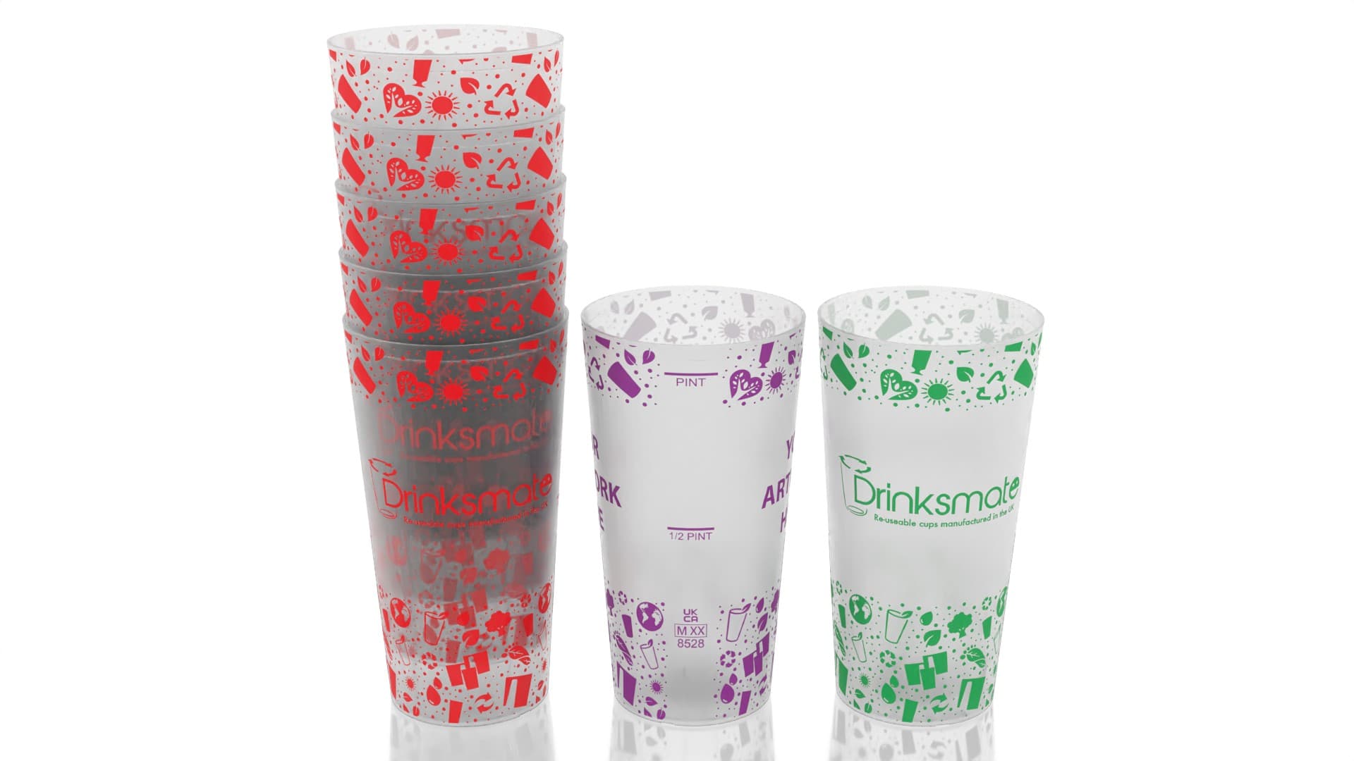 Pint To Line Single Colour