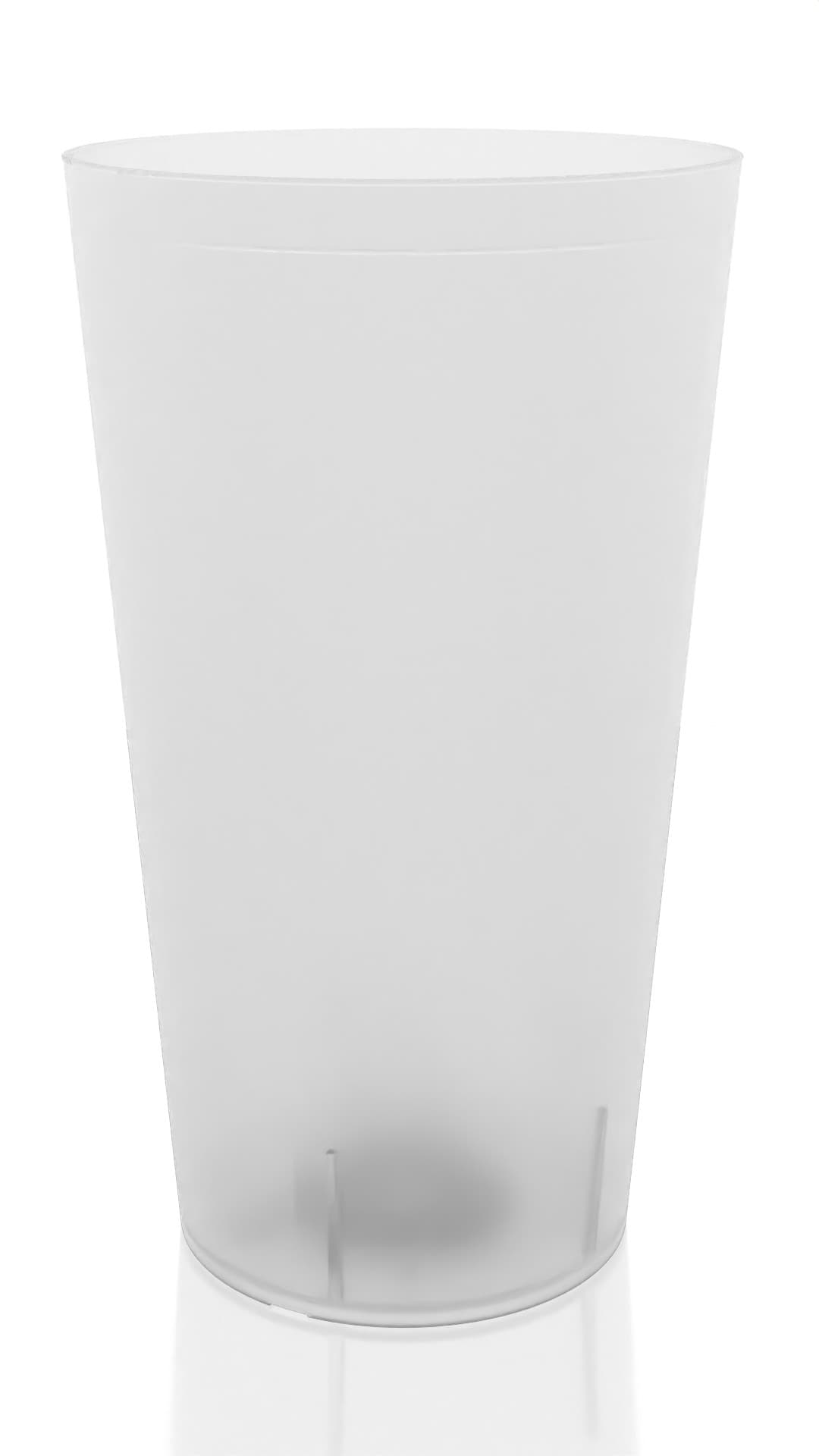 Plain Plastic Pint to Brim Cup