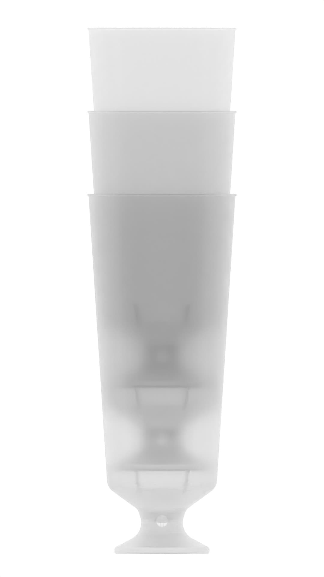 Plain Stack Flute – Reusable Champagne Cup