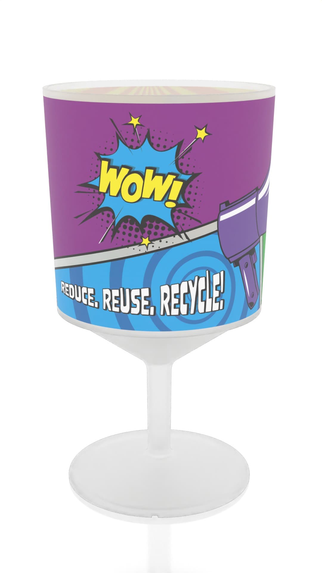 Stackable Wine Cup FULL COLOUR